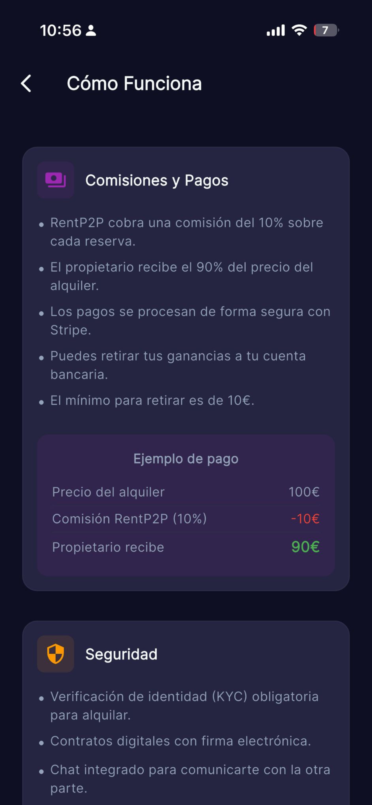 Comisiones y pagos
